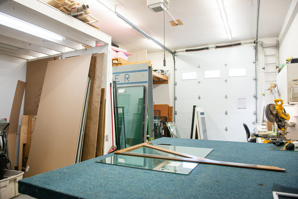 atelier de découpe de vitre