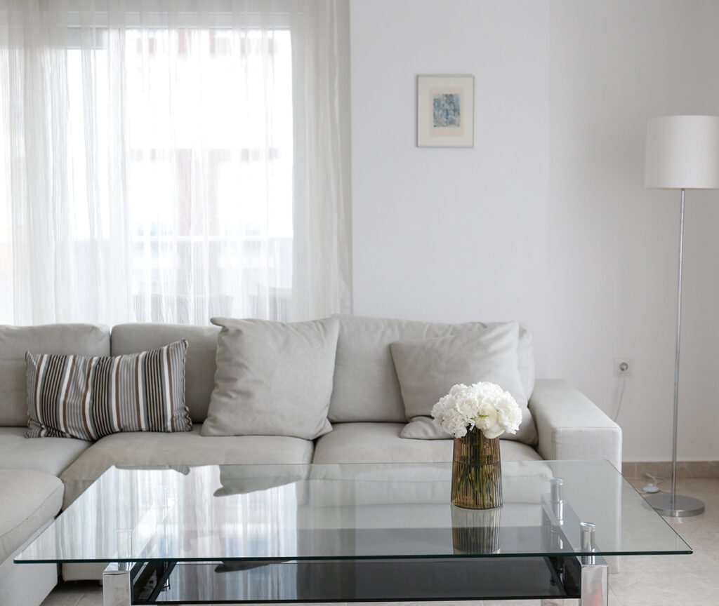 vitre de table faite sur mesure